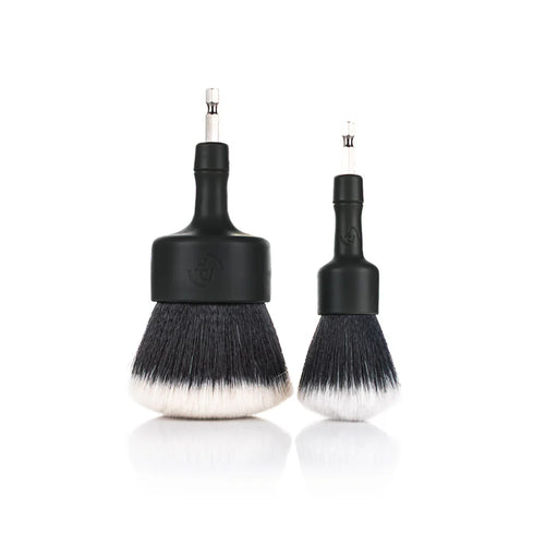 Drill Brush Set - Black (2 Pack) - Detailer's Domain