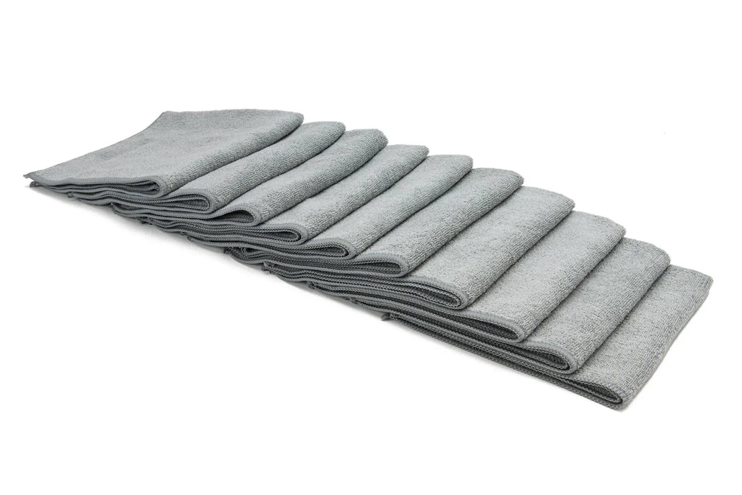 Uber Terry Microfiber Towel  10pk Gray - Detailer's Domain