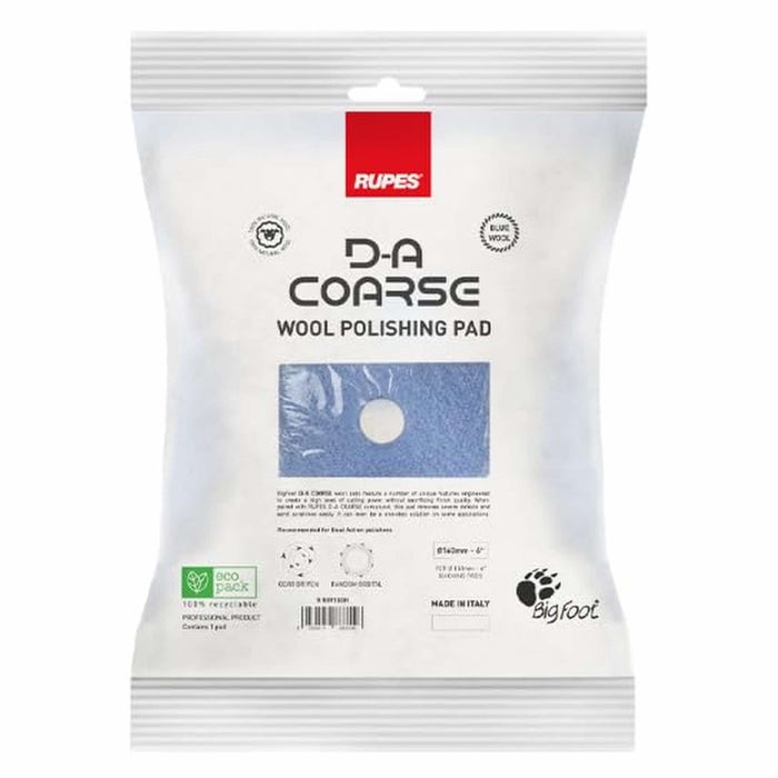Rupes Blue Coarse Wool Pad - Detailer's Domain