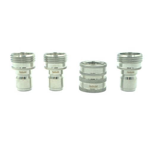 MTM HYDRO Stainless Steel GARDEN HOSE Quick Connect Kit