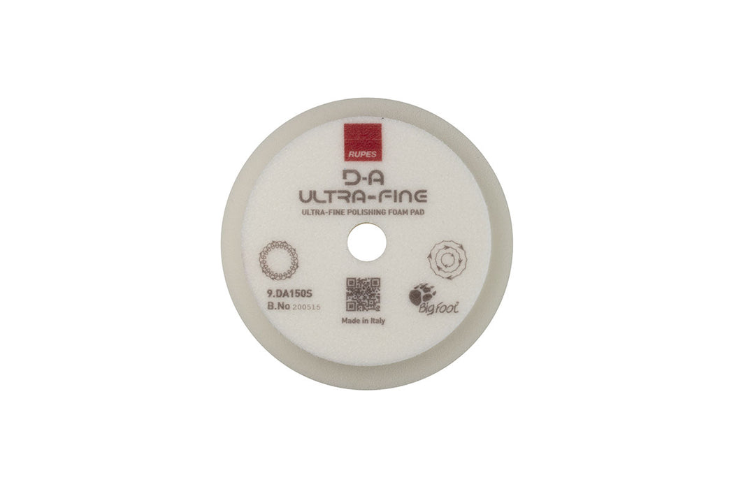 Rupes D-A Ultra Fine Polishing Pads - High Performance - White - Detailer's Domain