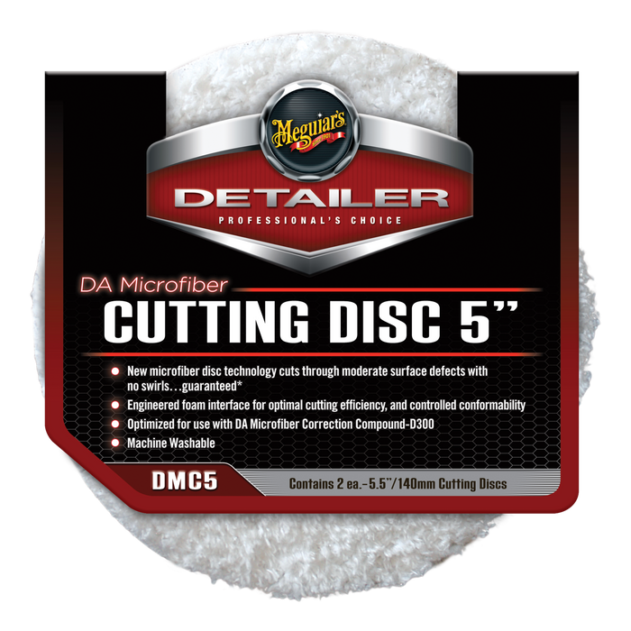 Meguiar's DA Microfiber Cutting Disc 2-Pack - Detailer's Domain