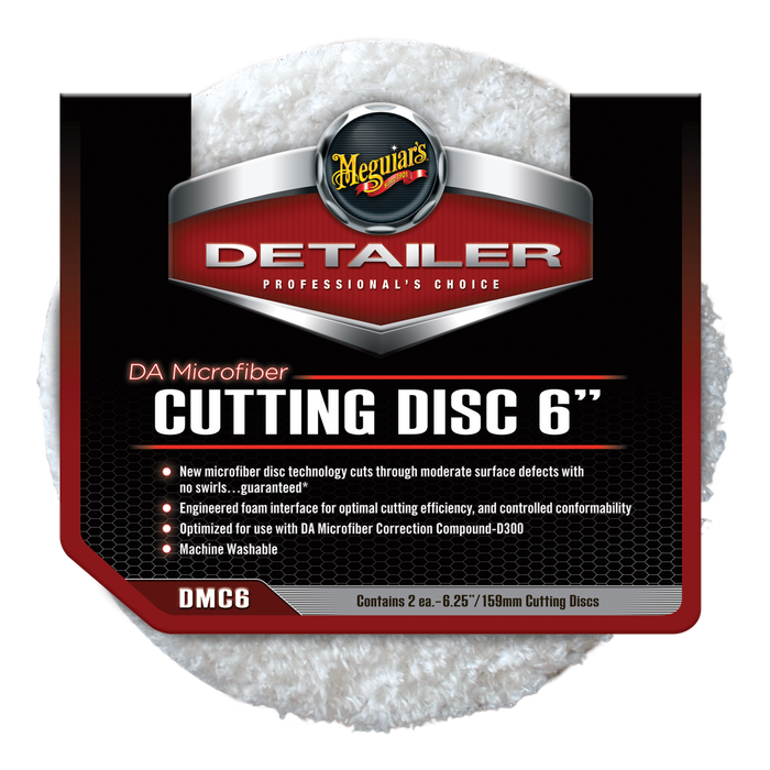 Meguiar's DA Microfiber Cutting Disc 2-Pack - Detailer's Domain